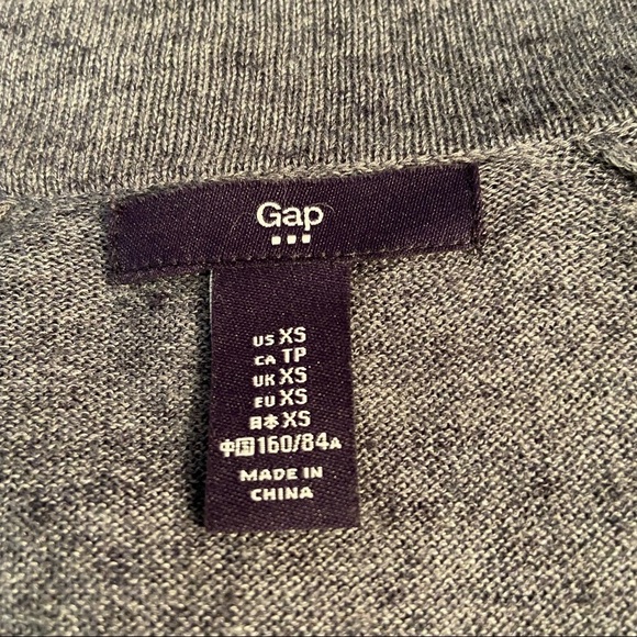 Gap women’s blue open cardigan sweater in size x-small - Picture 5 of 6